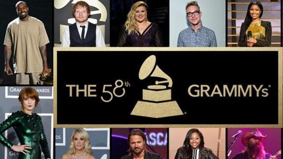 Los mejores momentos de la ceremonia número 58 de los premios Grammy